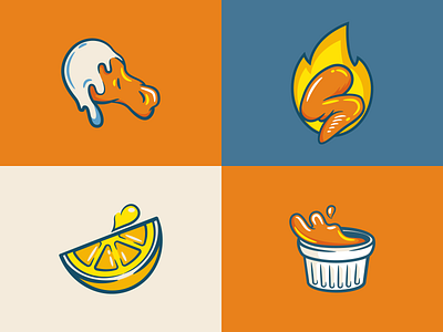 Felipas 🍗 design digital art dojo studio illustration logo