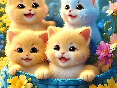 Cute Kittens graphic design motion graphics
