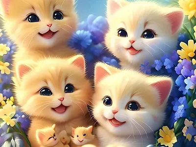 Enjoy with Kittens 3d branding ui