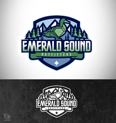 Logo concepts - NW Outfitter chipdavid dogwings duck logo northwest outfitters vector