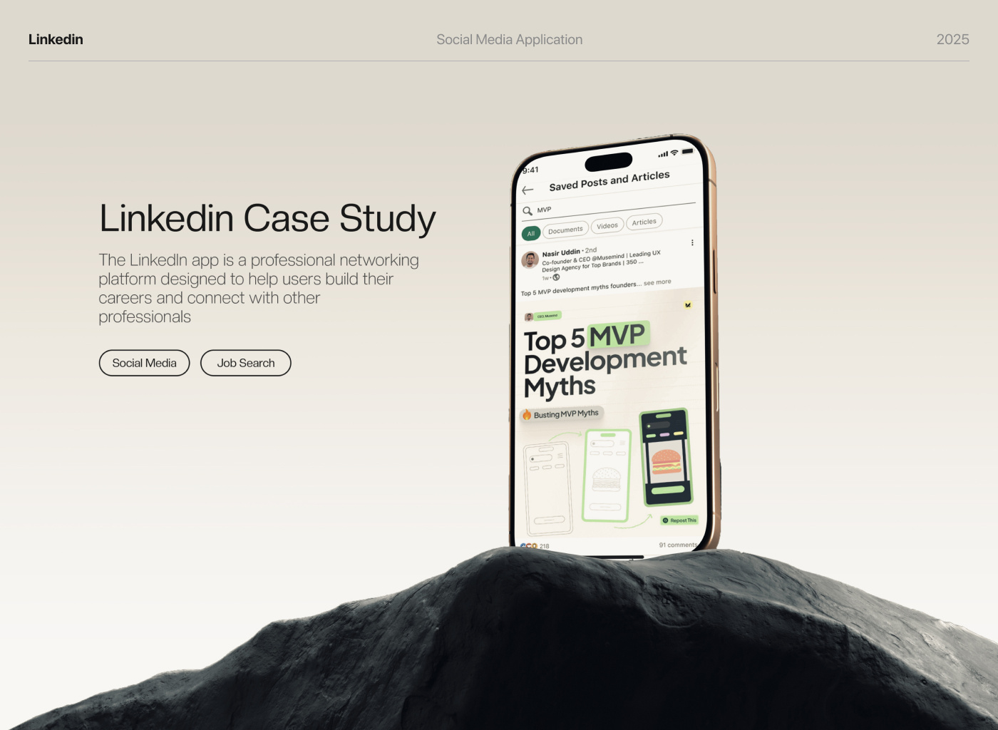 Case Study of LinkedIn Micro UX Fixes app design case study design figma figma designer linkedin linkedin case study linkedin home screen linkedin micro ux fixes linkedin notification linkedin pending post problem solving ui ui design ui designer uiux ux ux issues