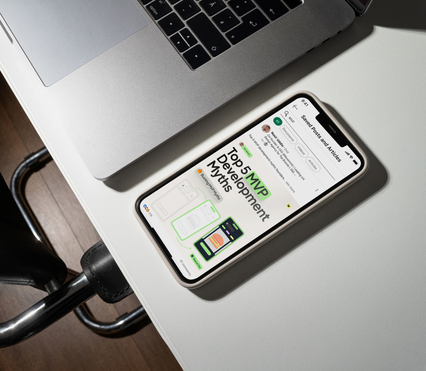 Example of Minimal Mobile App Design (40+ Screens)