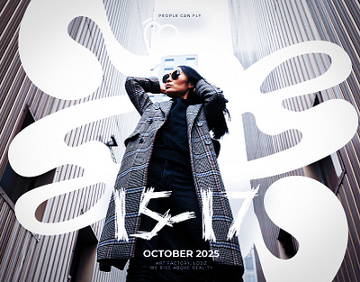 People Can Fly – Event Branding & Visual Identity animation branding design event festival graphic design logo motion graphics poster print design vector