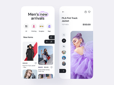 Fashion e-commerce app design app app design clothing brand app ecommerce ecommerce app fashion fashion app fashion store mobile app trending