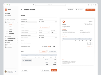 Create Invoice UI | SaaS, CRM clean dashboard create edit create invoice edit crm dashboard edit invoice invoice crm invoice edit invoice edit saas invoice saas minimal dashboard saas saas dashboard