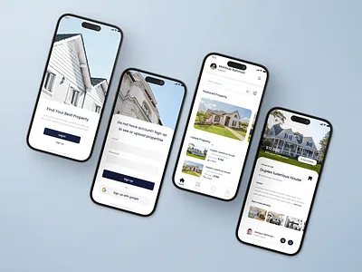 Real Estate Mobile App design designinspiration mobile app mobile uiux mobile user interface rental app ui ui design uiux uiux design web webdesign website design website template