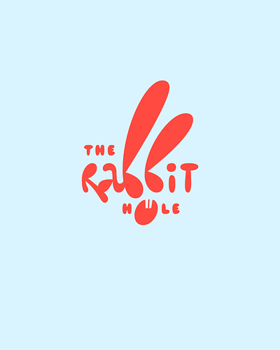 The Rabbit Hole font lettering letters logo rabbithole type typeface typography