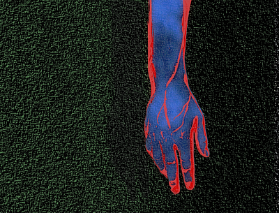 Sans Sword #2 arm illustration noise photocopy shunte88 texture wallpaint vector veins wallpaint