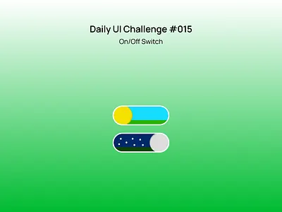 On/Off Switch | #DailyUI #015 dailyui design figma mobile off on switch ui ux web