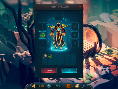 Cardaclysm - Game UI/UX game buttons game design game menu game ui game ui ux games gaming mobile game ui ui ui ux uiux ux