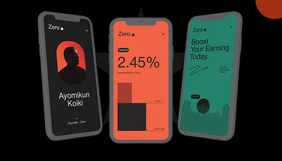 Zeropay App app design ui ux