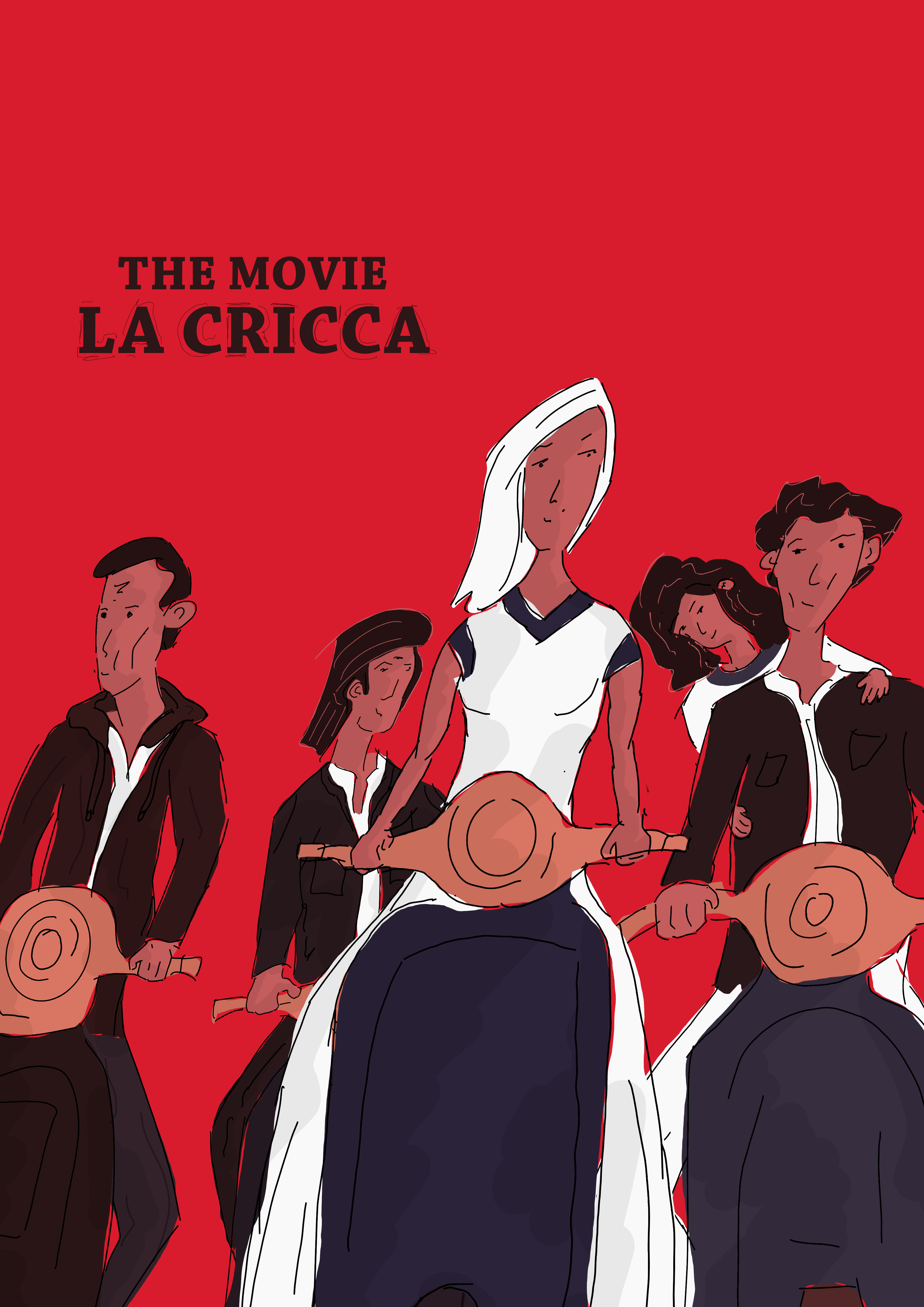 La Cricca ... again :-) character drawing illustration sketch