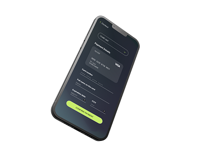 Credit Card Checkout dailyui