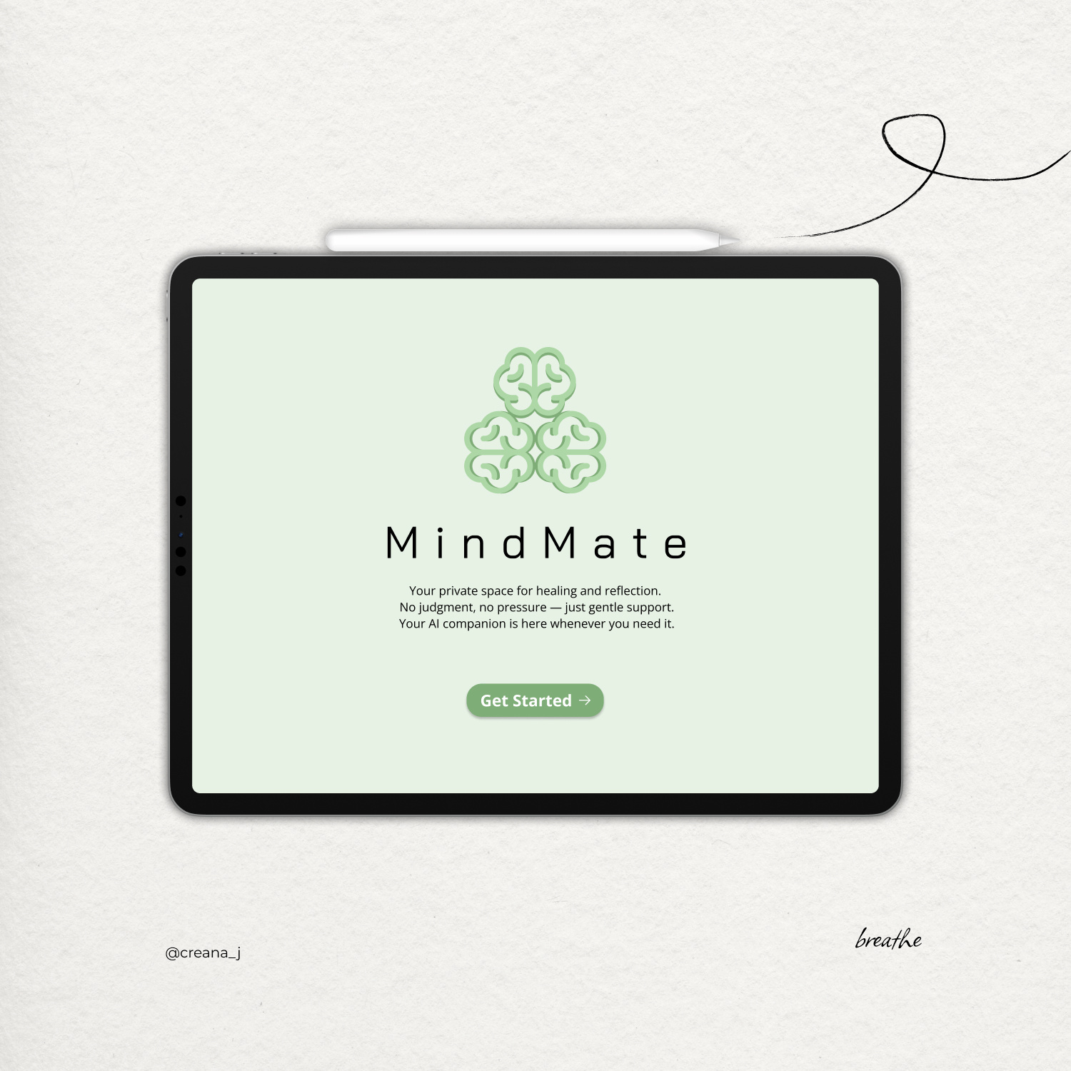 MindMate - Mental Health & Well-Being App android app figma figma design health app healthy lifestyle ios app mental health app mobile app mobile design self care app tablet design ui design ux design well being app wellbeing