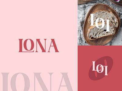 LONA 2025 bakery branding bread creative design graphic design illustration logo minimal logo natural typography vector wheat