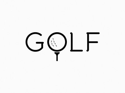 Golf golf logo