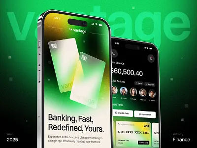 FInance Banking Mobile App - UI/UX app design banking banking finance banking app banking design banking ui banking ux credit card dark mode finance finance app finance design finance ui finance ux green mobile app mobile app design mobile banking app mobile finance app modern app