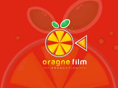 Orange Film Production – Modern Playful Logo | Plenti - Canada branding canada logo design cinematic branding colorful logo creative agency film production logo flat design fresh logo concept fruit logo fun logo design geometric logo logo logo design media company branding minimal logo modern logo orange logo playful logo vector logo vibrant logo