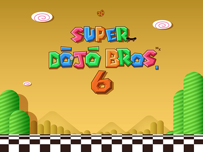 Super Dōjō Bros. 6 🎤🍪🛹 3d after effects animation blender digital art dojo studio illustration motion