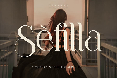 Sefilla Display Font branding display typeface font font elegant font family fonts handwritten lettering lettering type logo minimal retro sans serif sans stylish serif type typedesign typeface typography variable font