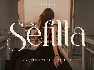 Sefilla Display Font branding display typeface font font elegant font family fonts handwritten lettering lettering type logo minimal retro sans serif sans stylish serif type typedesign typeface typography variable font