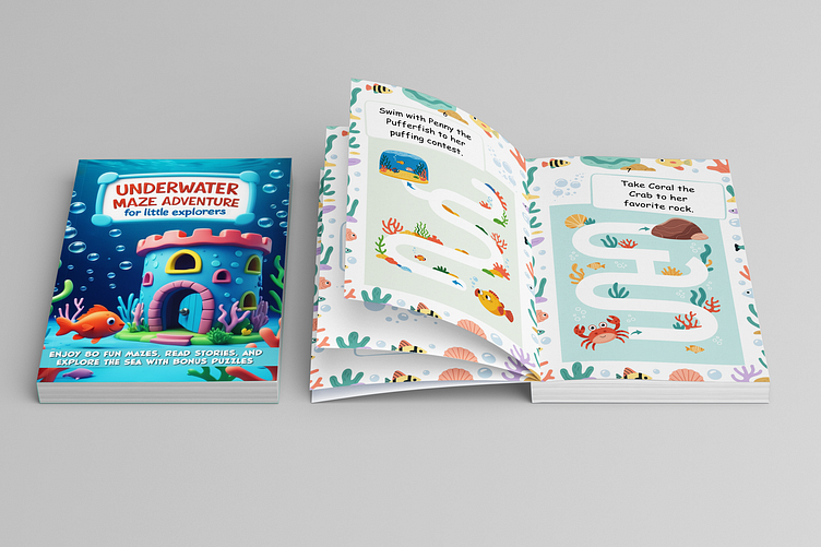 Children's Activity Book Illustrations and Formatting by Teja Sree on ...