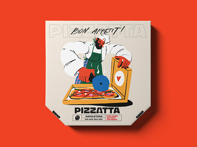 Pizza Box Design by Designer Shapon on Dribbble