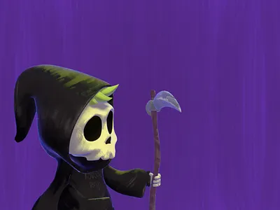 Dead Ball 💀📱 3d after effects animation blender digital art dojo studio illustration motion