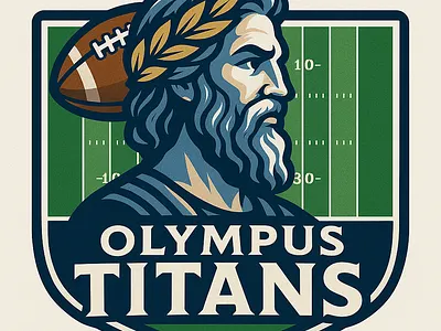 Greek Football Team Logo animation branding graphic design logo