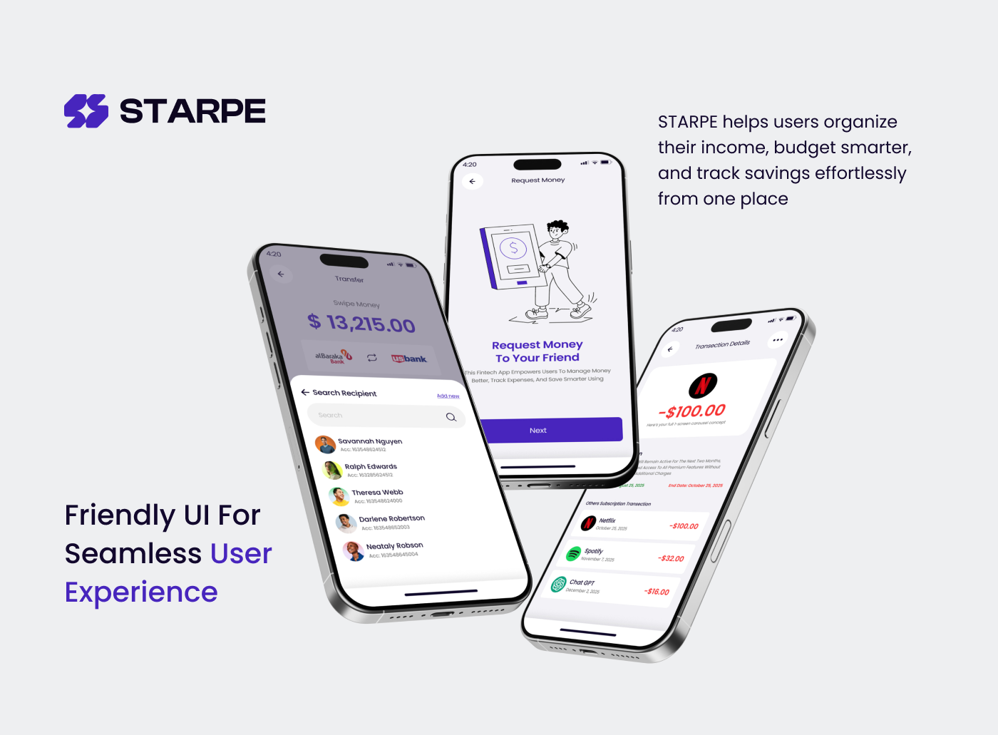 Smart Personal Finance App Design fintechapp mobile app uiux mobileapp modern app ui design money management money saving app money saving ui money tracking app shihab