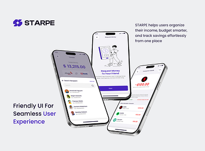 Smart Personal Finance App Design fintechapp mobile app uiux mobileapp modern app ui design money management money saving app money saving ui money tracking app shihab
