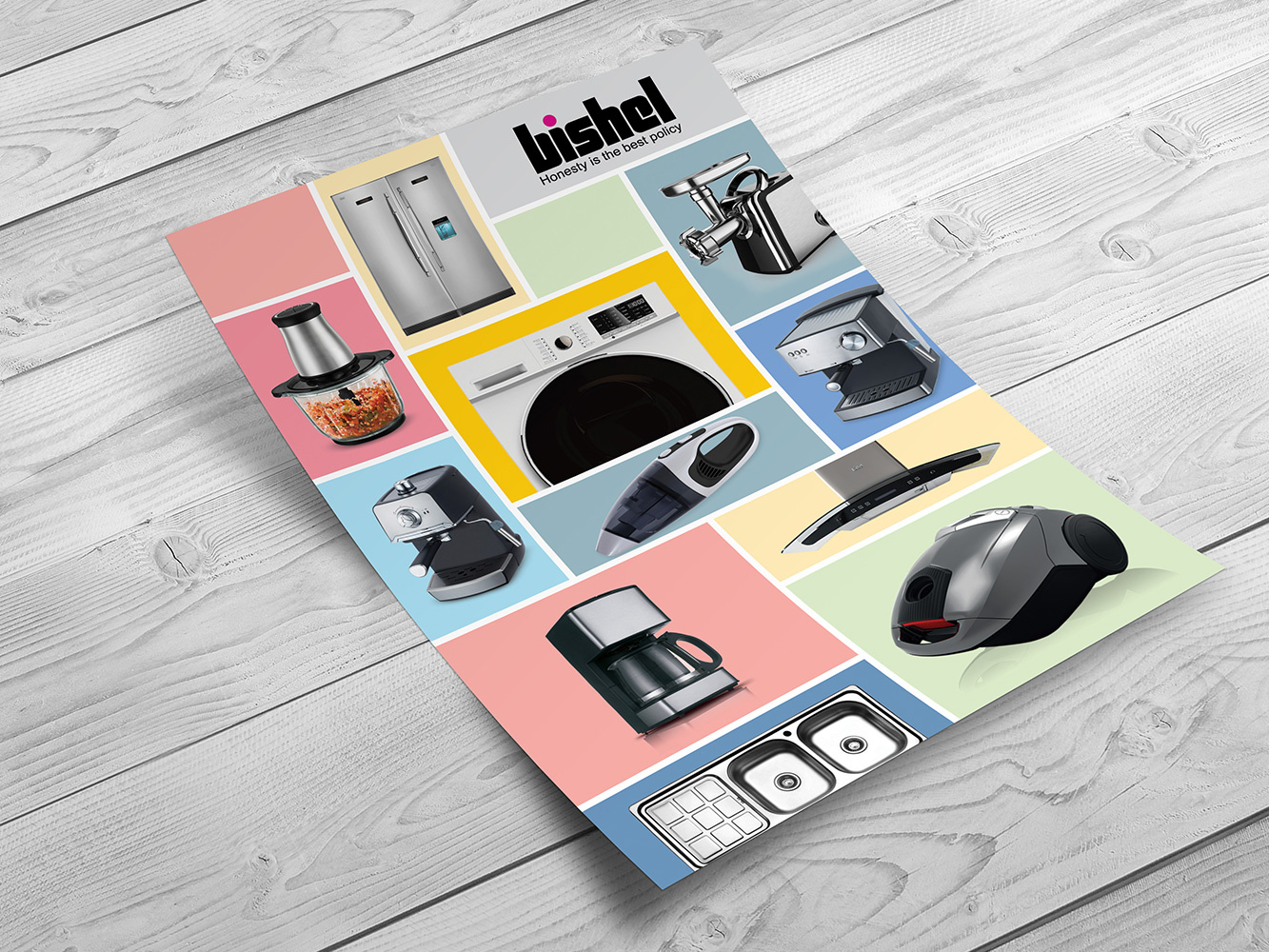 BISHEL Flyer Design advertising brochure design design flyer design freelance designer graphic design graphic designer print design طراحی تراکت