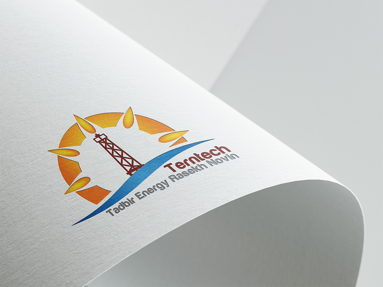 Terntech | Oil & Petrochemicals Company | Logo Design brand design branding freelance designer graphic design graphic designer logo logo design visual identity طراحی لوگو حرفه ای طراحی لوگو صنعتی