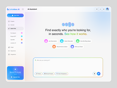 AI Dashboard Design for Recruiting Platform ai ai assistant ai chat ai dashboard ai job portal ai recruiting platform artificial intelligence job portal recruitment agency uiux web design