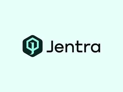 Jentra – Lettermark J + Hexagon Logo for Web3 Fintech AI Startup ai logo ai startup blockchain logo branding crypto logo crypto logo designer fintech logo hexagon logo j logo letter j logo lettermark logo logo logo design logo designer logo trends polygon logo tech startup technology brand identity web3 branding
