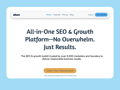 Revamped web design