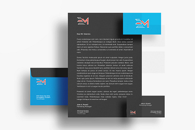 Brand Identity Or Stationery brand brand identity branding design graphic design logo