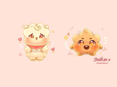 BT21 Fanart by sailizv.v adorable adorable lovely artwork concept creative cute art design digitalart illustration
