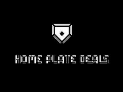 Home Plate Deals Wordmark Easter Egg - Now Live baseball brand brand design branding deals design easter egg flat food free graphic design home plate illustration logo mlb sports wordmark