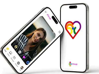 “Find” – A Modern Dating App Experience branding figma ui ui appdesign ui ux design uiux uiux app design