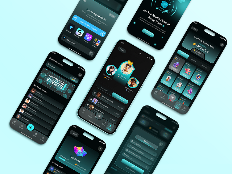 Crypto Telegram Mini App by NexUX Product on Dribbble