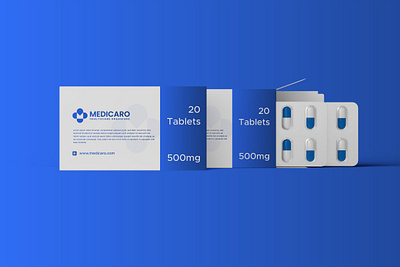 MediCaro – caregiver | pill box | medical | medicine packaging brand identity branding caregiver doctor graphic design hospital label design logo medical clinic medical logo medical term medicine box design medicine label medicine label pharmacy medicine packaging design packaging design pharmacy dispensing labels pill box pill packaging design ui