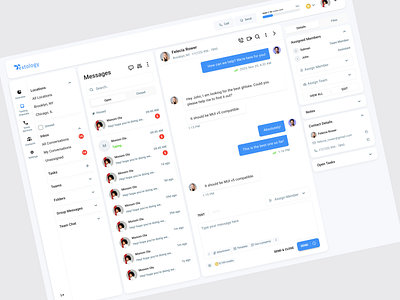 Textology – Business Messaging Dashboard branding businessmessaging cleandesign crm dashboarddesign design graphic design illustration logo messagingapp productdesign saas typography ui ux vector webapp website