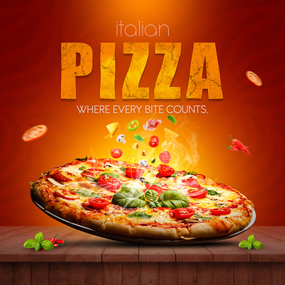 Social Media Design | Pizza ads ads design advertising advertising design creative ads creative social media design design food poster graphic design graphic designer photoshop pizza pizza ads social media social media design social media post socialmedia visual design visual identity