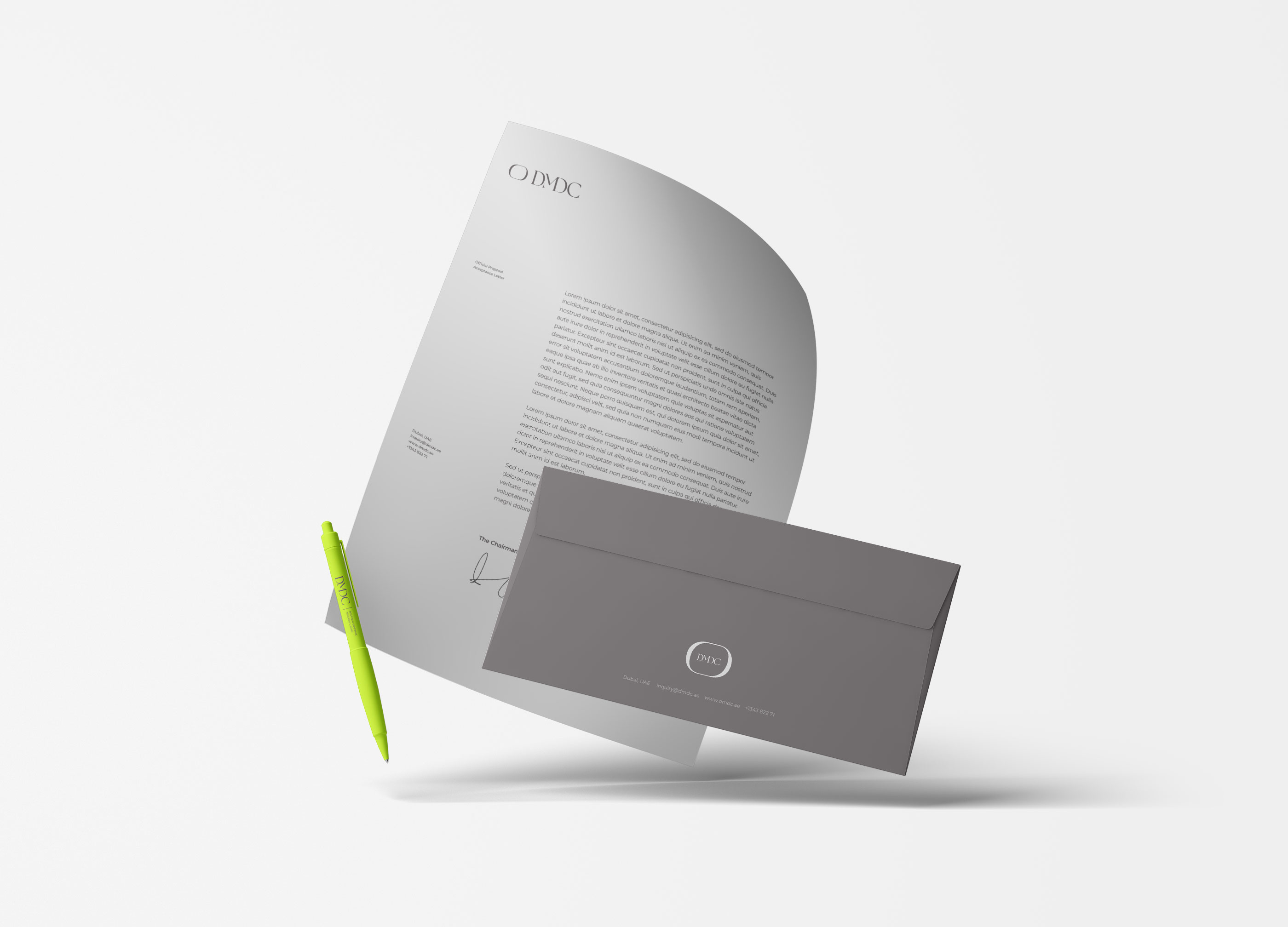 Example of President | Comprehensive Brand Identity