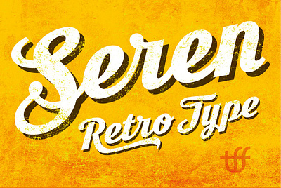 Seren Script baseball brush cursive decorative fonts handwriting logo retro script seren script signpainters typefaith fonts vintage