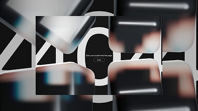 Website Animation #002 – “404 Page” 404page codeart creativecoding frontenddesign interactiondesign motiondesign next.js r3f reactthreefiber three.js uidesign webanimation webdev