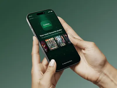 JioHotstar Replay 2023 after effects animation app design badge disney entertainment green hotstar hotstar specials jio movie music ott replay spotify ui ux watch wrapped year end review