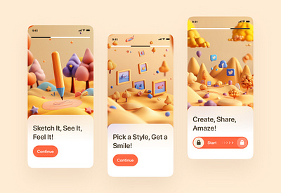 Doodle · 2024 App Store · Independent & Original UI app design illustration mobile pm ui ux