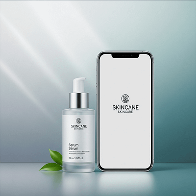 A Modern Visual Concept & Product Mockup aestheticdesign branding designconcept skincare branding ui uiuxinspiration